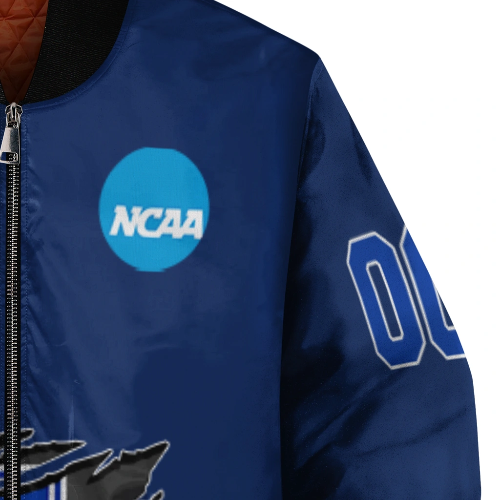 customized kentucky wildcats claw mark blue bomber jacket premium grade customized kentucky wildcats claw mark blue bomber jacket premium grade