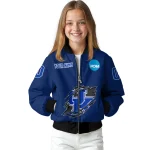 customized kentucky wildcats claw mark blue bomber jacket best selling