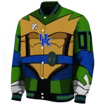 customized kentucky wildcats turtle armor varsity jacket best selling