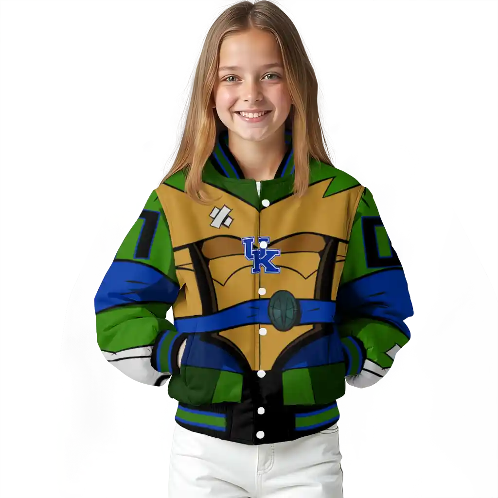 customized kentucky wildcats turtle armor varsity jacket top rated customized kentucky wildcats turtle armor varsity jacket top rated