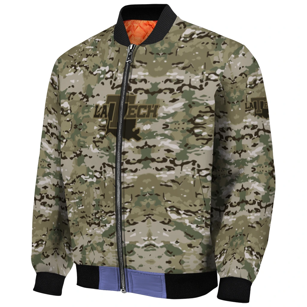 customized la tech camouflage abstract camouflage bomber jacket fashion forward customized la tech camouflage abstract camouflage bomber jacket fashion forward
