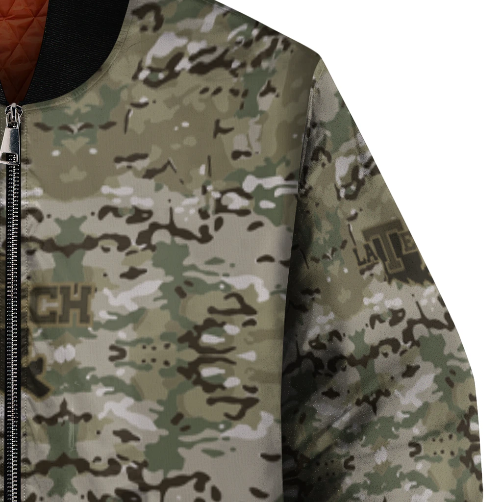 customized la tech camouflage abstract camouflage bomber jacket premium grade customized la tech camouflage abstract camouflage bomber jacket premium grade