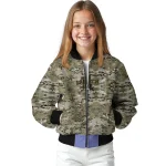 customized la tech camouflage abstract camouflage bomber jacket best selling