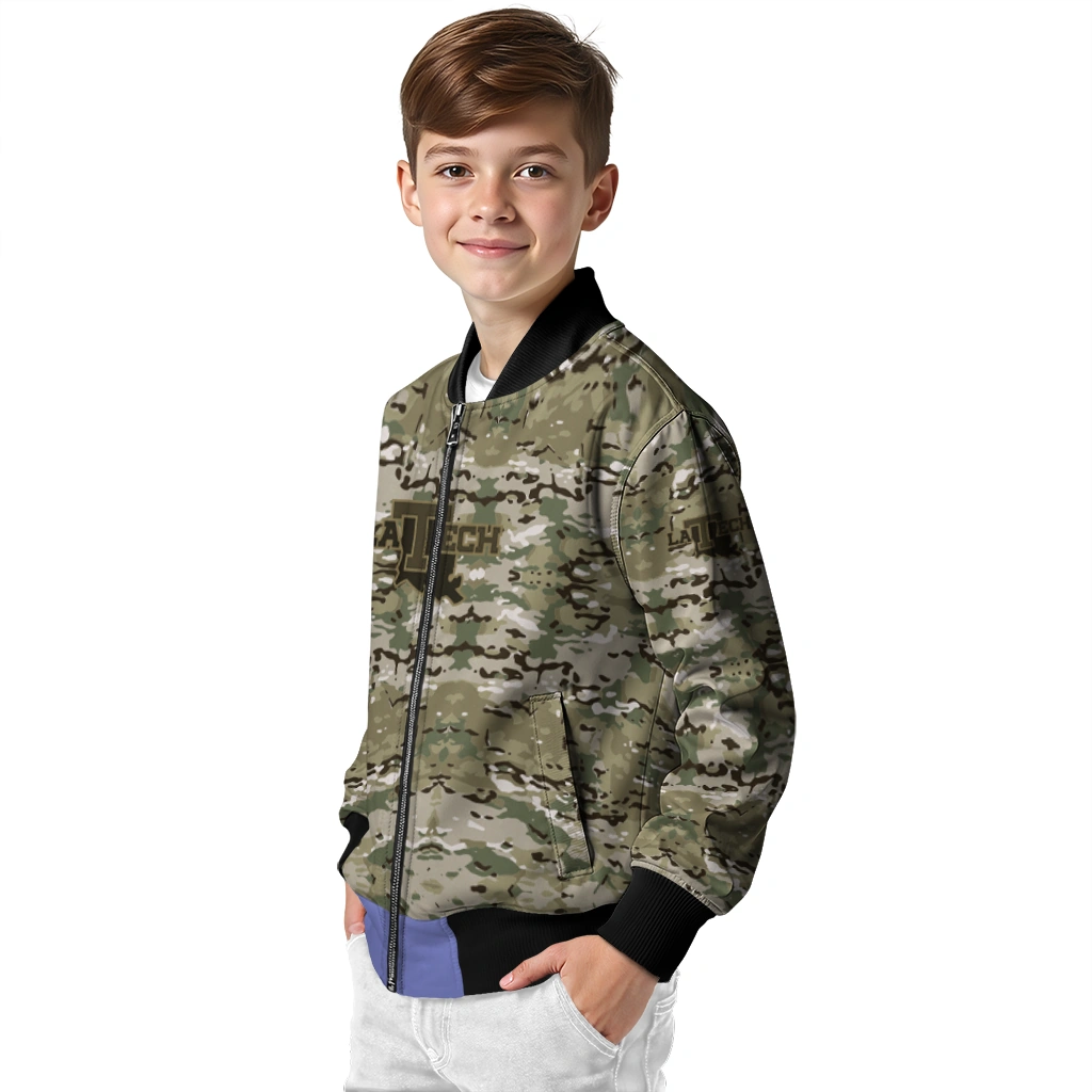 customized la tech camouflage abstract camouflage bomber jacket trendy customized la tech camouflage abstract camouflage bomber jacket trendy