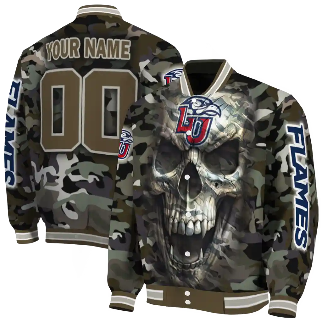 customized liberty flames camouflage skull camouflage varsity jacket fashion forward customized liberty flames camouflage skull camouflage varsity jacket fashion forward