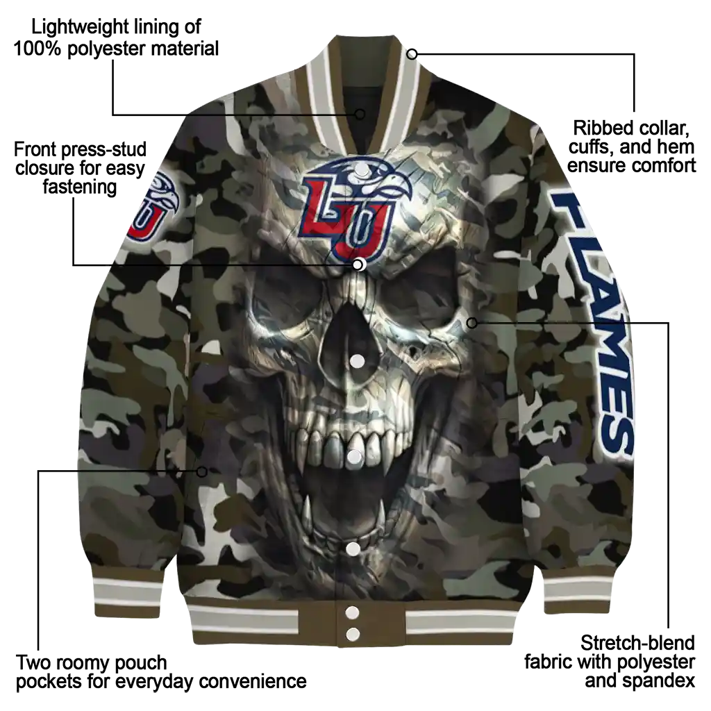 customized liberty flames camouflage skull camouflage varsity jacket new arrival customized liberty flames camouflage skull camouflage varsity jacket new arrival