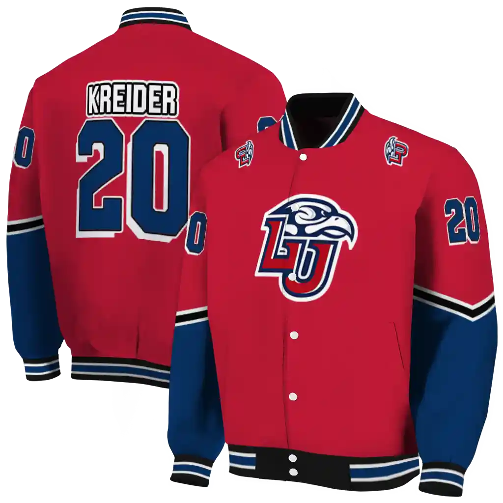 customized liberty flames chevron style red varsity jacket fashion forward customized liberty flames chevron style red varsity jacket fashion forward