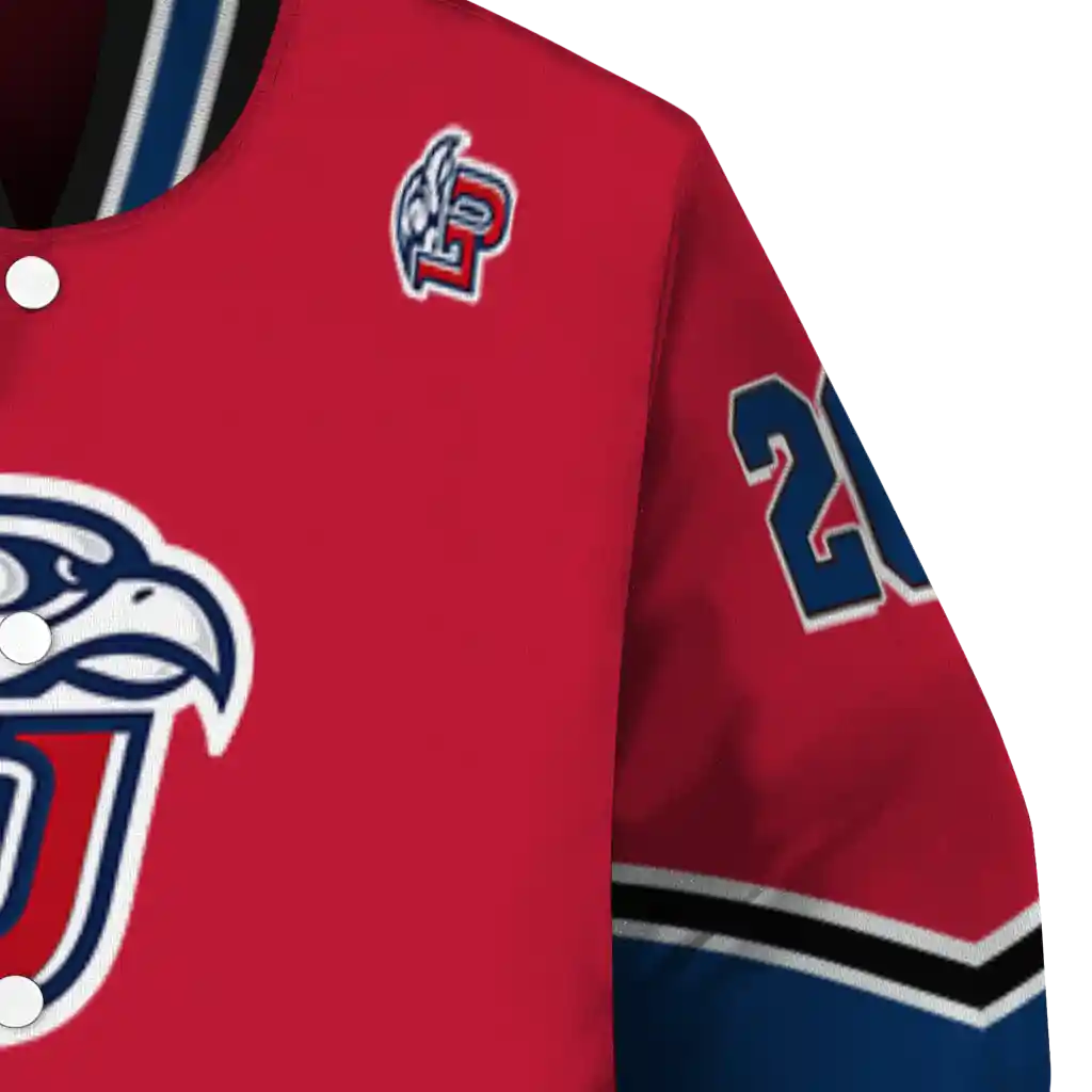 customized liberty flames chevron style red varsity jacket premium grade customized liberty flames chevron style red varsity jacket premium grade