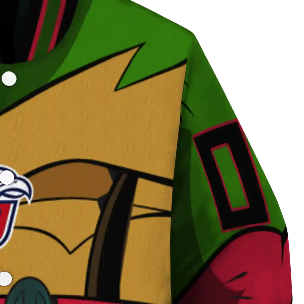 customized liberty flames turtle armor varsity jacket premium grade customized liberty flames turtle armor varsity jacket premium grade