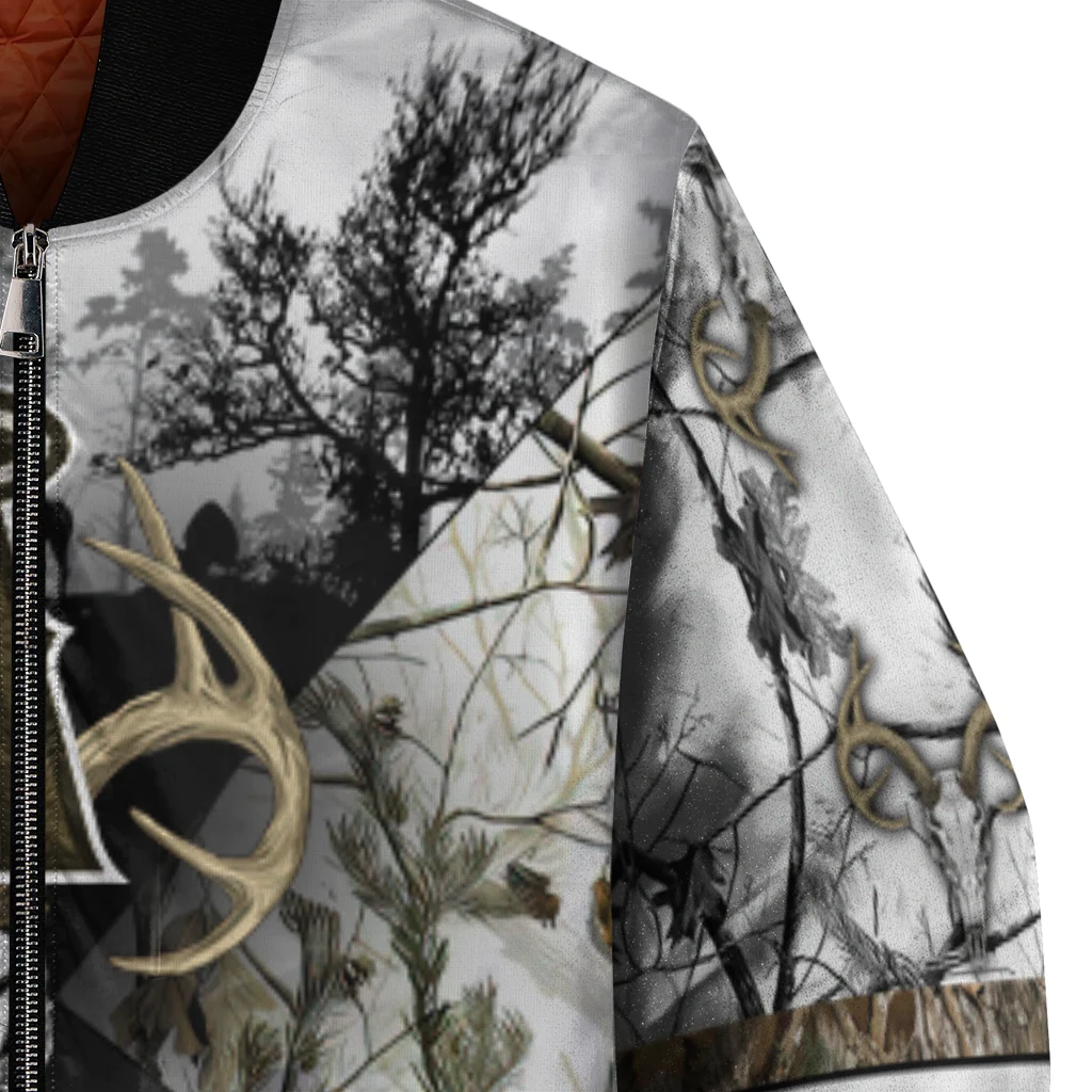 customized los angeles angels deer skull camouflage white bomber jacket premium grade customized los angeles angels deer skull camouflage white bomber jacket premium grade