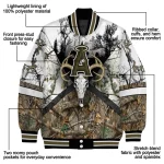 customized los angeles angels deer skull camouflage white varsity jacket best selling