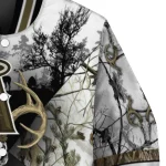 customized los angeles angels deer skull camouflage white varsity jacket best selling