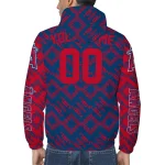 customized los angeles angels trellis mesh blue windbreaker jacket best selling