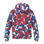 customized los angeles dodgers camouflage mashup blue windbreaker jacket best selling