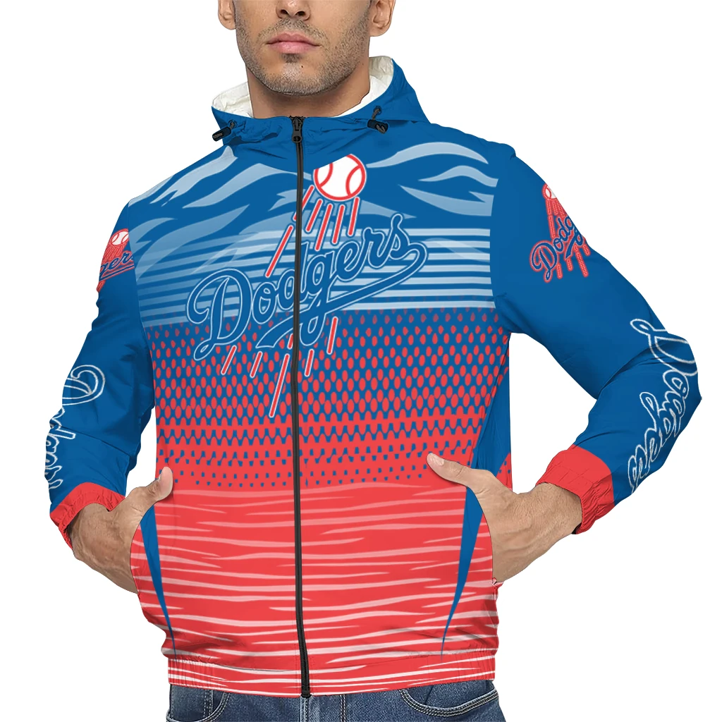 customized los angeles dodgers pattern layers blue windbreaker jacket top rated customized los angeles dodgers pattern layers blue windbreaker jacket top rated