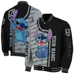 customized los angeles kings stitch laughing black varsity jacket best selling