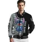 customized los angeles kings stitch laughing black varsity jacket best selling