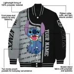 customized los angeles kings stitch laughing black varsity jacket best selling