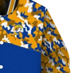 customized los angeles rams freedom claw blue varsity jacket best selling
