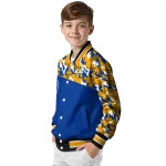 customized los angeles rams freedom claw blue varsity jacket best selling