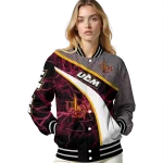 customized louisiana monroe warhawks electric flash red varsity jacket best selling