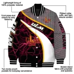 customized louisiana monroe warhawks electric flash red varsity jacket best selling
