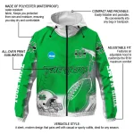 customized marshall thundering herd football flame green white windbreaker jacket best selling