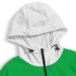 customized marshall thundering herd football flame green white windbreaker jacket best selling