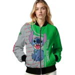 customized marshall thundering herd stitch laughing green bomber jacket best selling