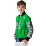 customized marshall thundering herd team patch green bomber jacket best selling