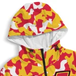 customized maryland terrapins camouflage mashup red windbreaker jacket best selling