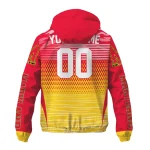 customized maryland terrapins pattern layers red windbreaker jacket best selling