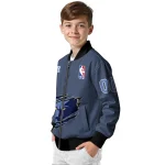 customized memphis grizzlies claw slash blue bomber jacket best selling