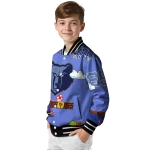 customized memphis grizzlies mario blocks blue black varsity jacket best selling