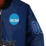 customized memphis tigers claw mark blue bomber jacket best selling