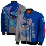customized memphis tigers stitch laughing blue bomber jacket best selling
