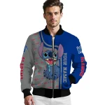 customized memphis tigers stitch laughing blue bomber jacket best selling