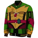 customized miami heat turtle armor varsity jacket best selling