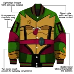 customized miami heat turtle armor varsity jacket best selling