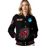 customized miami redhawks claw shred black varsity jacket best selling
