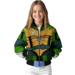 customized michigan state spartans turtle armor bomber jacket best selling