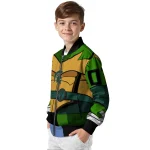 customized michigan state spartans turtle armor bomber jacket best selling
