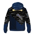 customized milwaukee brewers arrow matrix navy blue black windbreaker jacket best selling