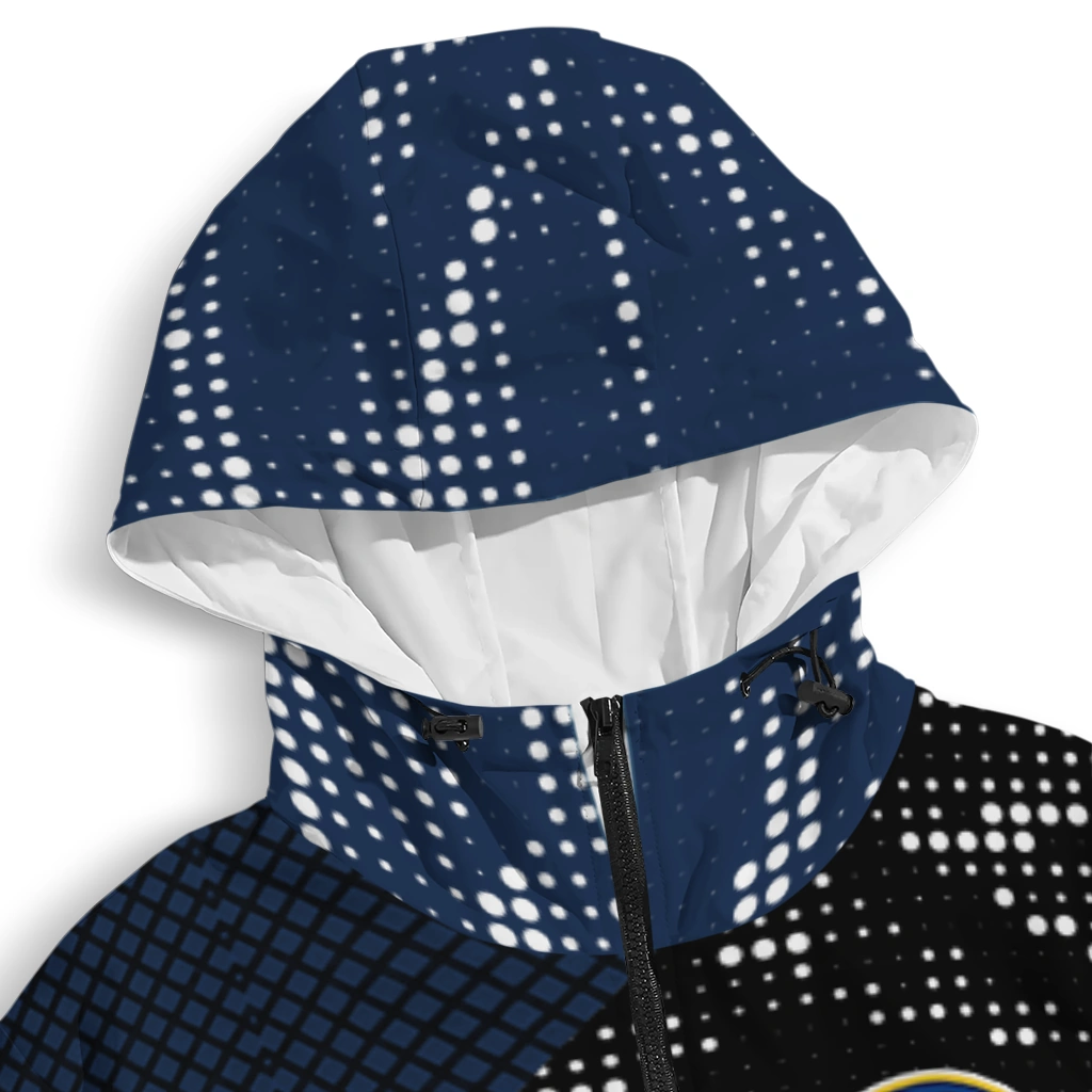 customized milwaukee brewers arrow matrix navy blue black windbreaker jacket premium grade customized milwaukee brewers arrow matrix navy blue black windbreaker jacket premium grade