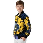 customized milwaukee brewers burst splatter navy blue bomber jacket best selling