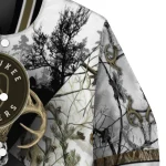 customized milwaukee brewers deer skull camouflage white varsity jacket best selling