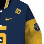 customized milwaukee brewers team patch navy blue varsity jacket best selling
