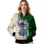 customized milwaukee bucks stitch laughing green bomber jacket best selling