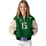 customized milwaukee bucks team patch green bomber jacket best selling