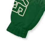 customized milwaukee bucks tribal swirls green windbreaker jacket best selling